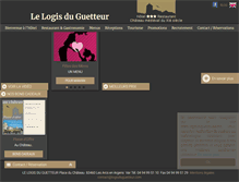 Tablet Screenshot of logisduguetteur.com